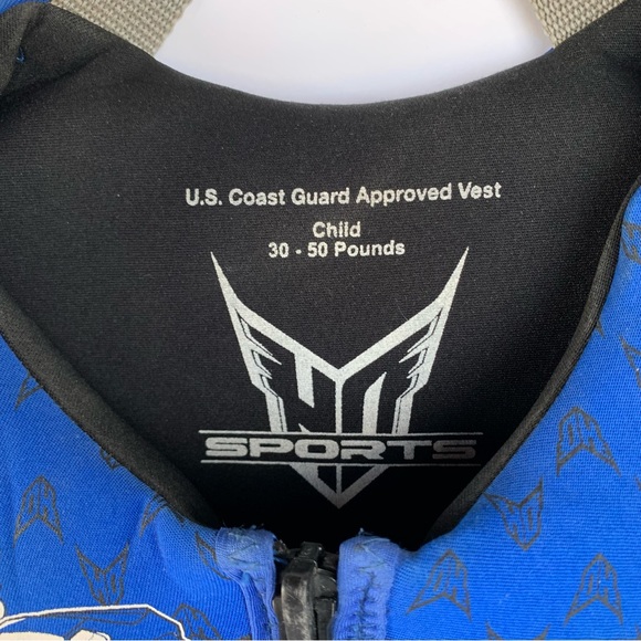 Ho Sports life vest jacket boys child 30-50 lb floatation water play swim - Picture 2 of 11